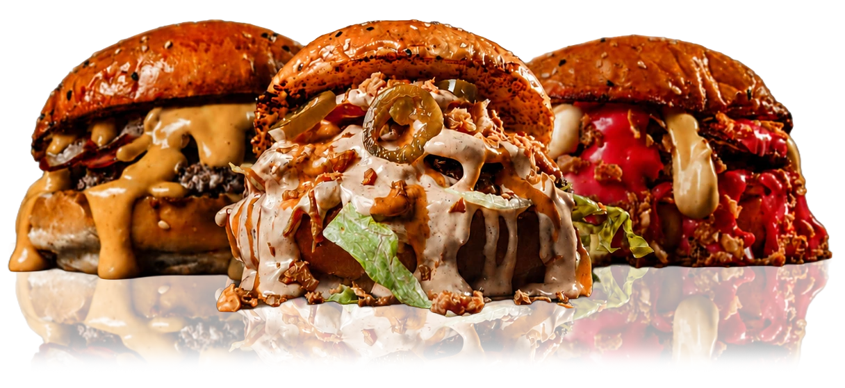 Trei burgeri Bovery